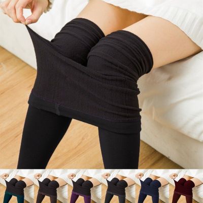 Tummy Control Autumn Winter Women High Waist Yoga Leggings Seamless Fit